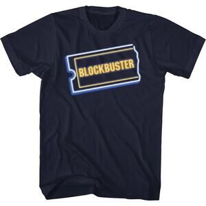 Navy Blue Logo Blockbuster Tshirt
